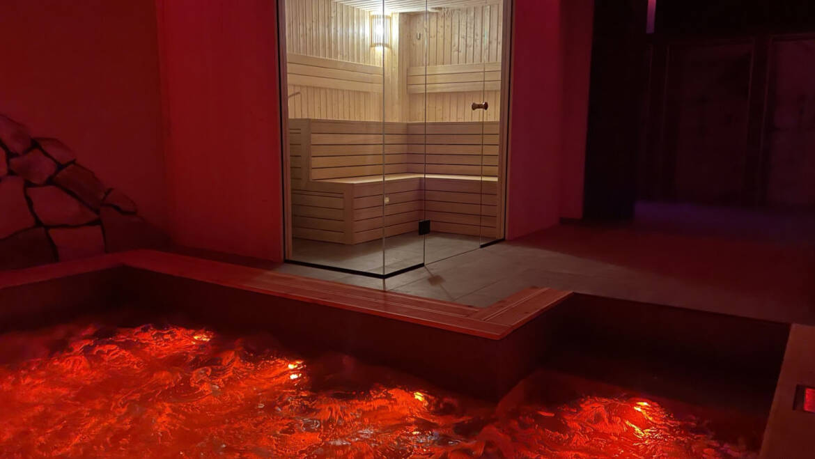 Jacuzzi oraz sauna